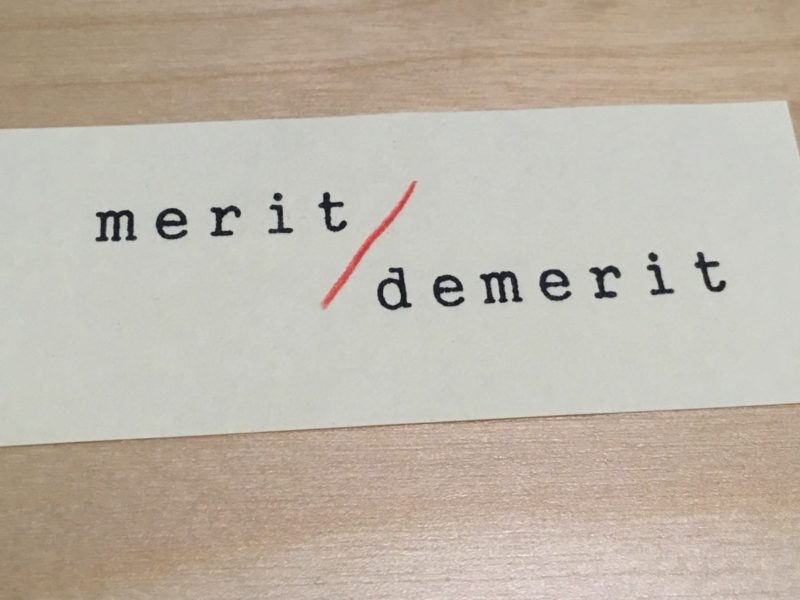 demerit m